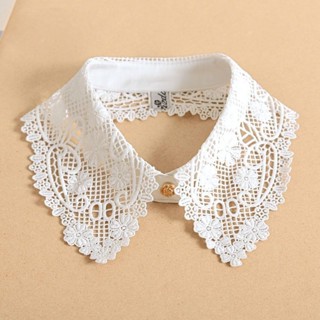 Cổ Áo Giả Nữ Mùa Hè Phù Hợp Với Ren Trắng Phụ Kiện Cổ Trang Trí Phụ Kiện Cao Cấp