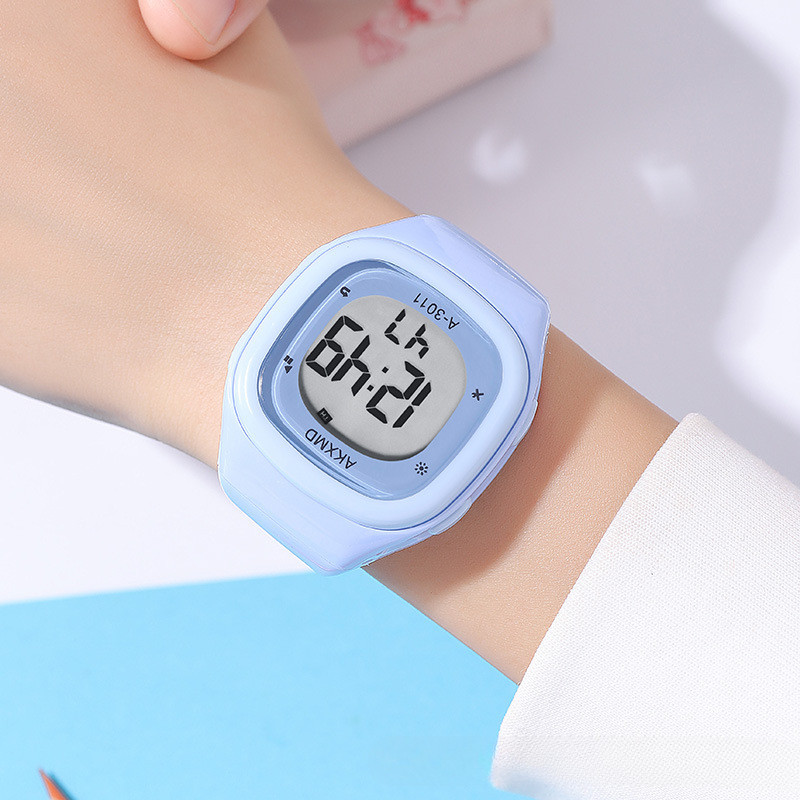Đồng hồ điện tử trẻ em, đồng hồ điện tử học sinh đa chức năng thể thao thời trang