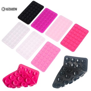 KUZHEN 1 Miếng Lót Hút Dính Lưng Cho Miếng Lót Cố Định Hai Mặt Silicone Hút Cho Điện Thoại Di Động Cố Định Cốc Hút HOT