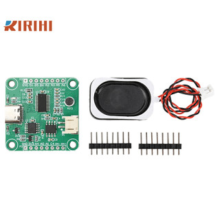 RIRIHI DC5V SNR9912VR Mô-đun bảng phát triển nhận dạng giọng nói ngoại tuyến Hỗ trợ AI Deepseek Phát triển thứ cấp Loại C
