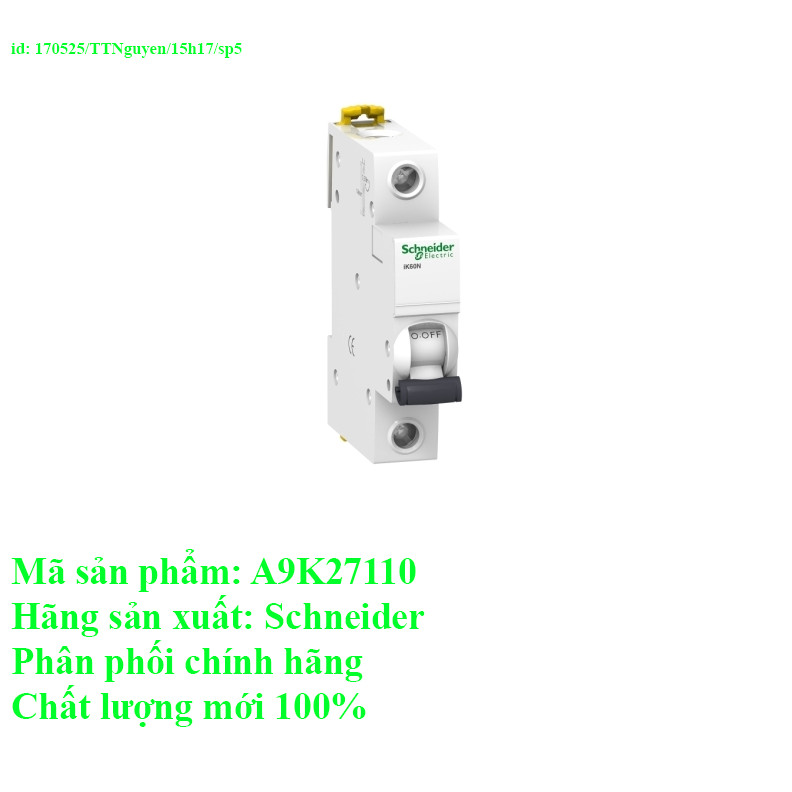 Cầu dao tự động 1P 10A-A9K27110