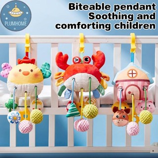  PLUMHOME Giường Bé Treo Dây Rút Cổ Vũ Đồ Chơi Sơ Sinh Lục Lạc Kéo Dây Đồ Chơi Hoạt Hình Động Vật Đồ Chơi Giáo Dục Montessori Đồ Chơi Cho Bé. 