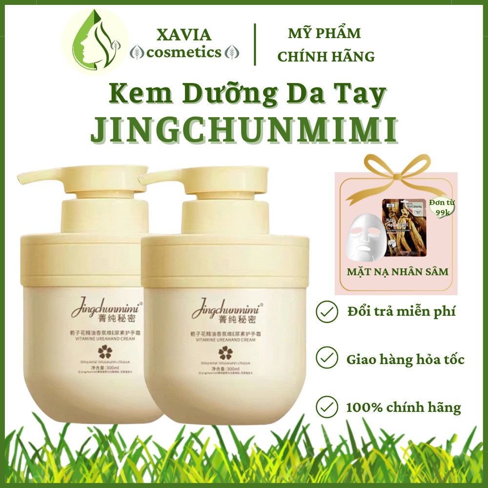 Kem dưỡng da tay JINGCHUNMIMI - Kem dưỡng tay JINGCHUNMIMI mờ nhăn, dưỡng ẩm,  dưỡng trắng, mềm da tay - XAVIA