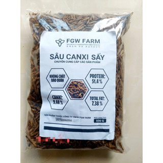  100g Sâu Canxi Sấy Khô Sâu Khô Canxi Cho Gà Đẻ Sâu Khô Cho Chuột Hamster Sâu Canxi Cho Chim Sâu Canxi Sữa Cho Gà Đá 