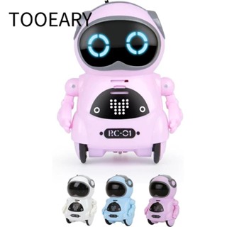  Đồ chơi tương tác bằng giọng nói TOOEARY Robot thông minh đối thoại tương tác đa chức năng Robot bỏ túi nhạc năng động nhảy múa dễ thương 
