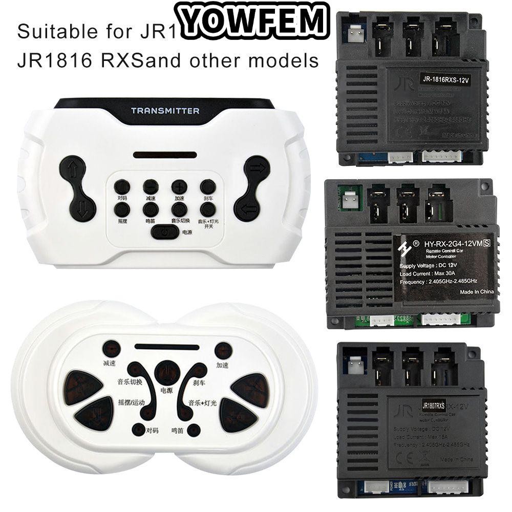 YOWFEM Thiết Bị Nhận Tín Hiệu HY-RX-2G4-12VM Cho JR1807RXS and JR1816