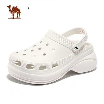 Dép croc đi biển CAMEL CROWN  thiết kế chống trượt chất lượng cao cho nữ