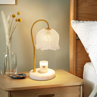 Hoa lan thung lũng hương thơm sáp Sáp đèn bàn đèn ngủ không khói làm mờ phòng ngủ bầu không khí nổi tiếng trên mạng đèn ngủ đèn nến Quà Tặng