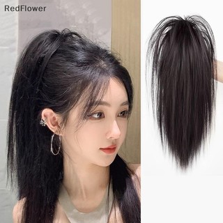 RedFlower Đuôi Ngựa Tóc Giả Nữ Nửa Buộc Đuôi Ngựa Bím Tóc Mô Phỏng Lấy Kẹp Tóc Gà Tóc Giả Mảnh Đuôi Ngựa Bím Tóc VN