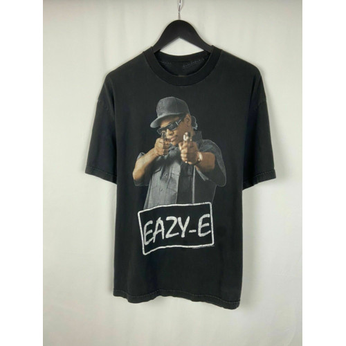 Áo Thun Nam cotton 2005 Eazy-E Ice Cube Tupac Biggie Rap Tee Áo Tất Cả Kích Thước S Đến 5XL