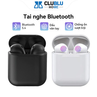  Tai Nghe Bluetooth i J12 TWS5.0 Nhét Tai Không Dây Có Mic Âm Thanh Chống Ồn Stereo Gaming Earphone 