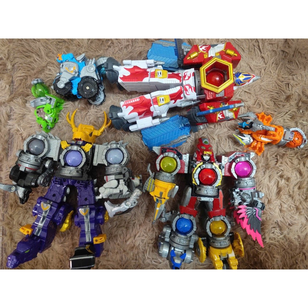 DX KyuranOh RyuteiOh GigantHouOh Uchu Sentai Kyuranger tổng hợp gattai robot siêu nhân vũ trụ