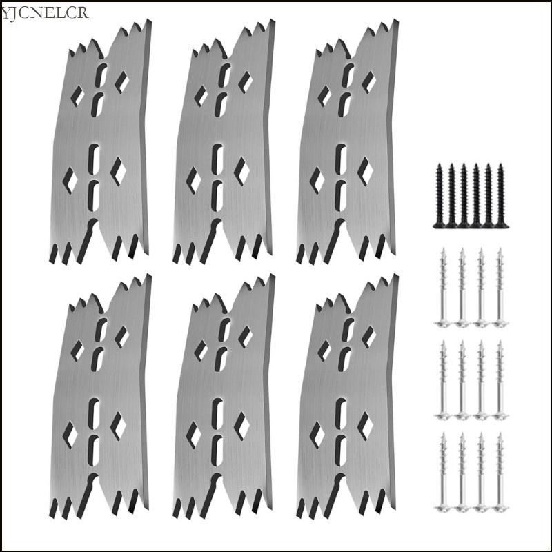 YJCNELCR 6 Miếng Slab Flattening Dogs cho thợ mộc và công cụ xử lý bảng điều khiển