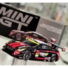 Xe MINI GT 1/64 Nissan GT-R Nismo GT300 SUPER GT Series 2023#360 RUNUP RIVAUX GT-R TOMEI SPORTS(LHD)