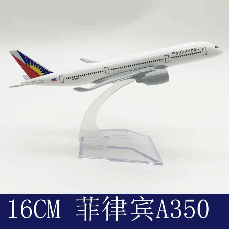 16CM Airbus A350 Mô Hình Máy Bay Hợp Kim Kim Kim Loại Diecast Máy Bay Đồ Chơi Trẻ Em Trẻ Em A350 Ser
