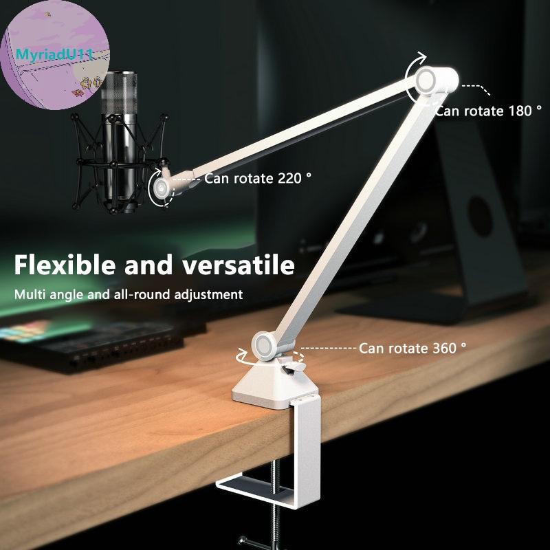 MyriadU Có Thể Điều Chỉnh Micro Boom Cánh Tay Chân Đế Để Chơi Game Phát Trực Tuyến Ghi Âm USB Conden