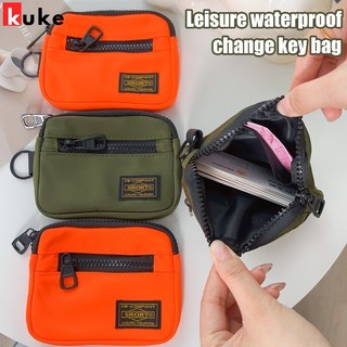 Túi đựng tiền xu thông thường - Ví đựng tiền xu ngoài trời - Túi đựng tai nghe Mini - Ví dây kéo chống nước - Thời trang, đa năng, di động - Túi đựng chìa khóa cổ điển - Ví đựng tiền xu có móc khóa