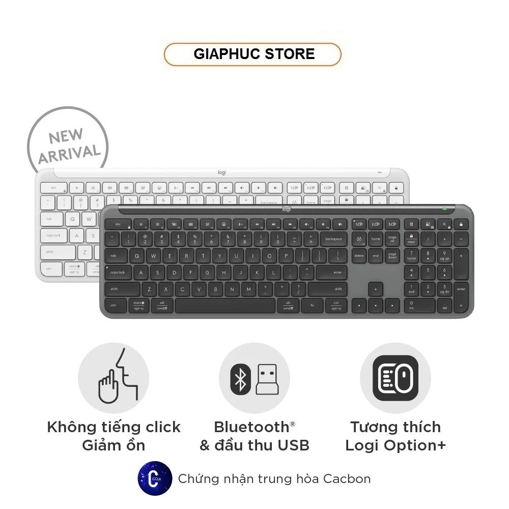 Bàn Phím không dây Logitech K950 Signature Slim