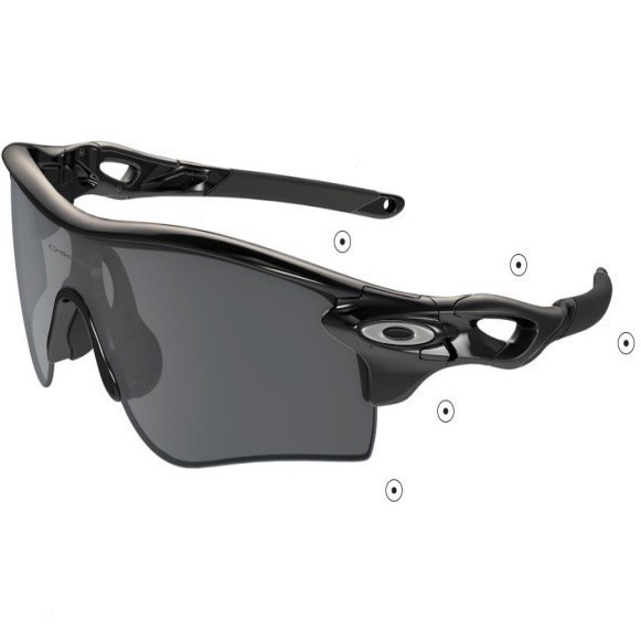 Khóa radar thể thao ngoài trời thời trang Oakley