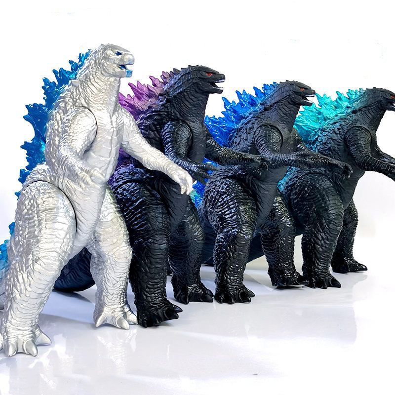 Kích Thước Lớn Quái Vật Vua Godzilla Khớp Di Chuyển Được Búp Bê Bạo Lực Khủng Long Godzilla Búp Bê H