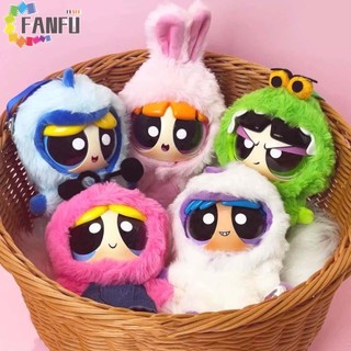 Fanfuzouzu Powerpuff Bé Gái Búp Bê Hoạt Hình Đáng Yêu Chìa Khóa Ô Tô