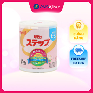 Sữa bột nội địa Nhật Meiji Step Milk có muỗng 800g (1 - 3 tuổi) - Hàng chính hãng