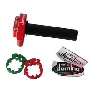 22mm 7 / 8 "Tay Ga Xoắn Xe Máy CNC Đen Nhanh Tay Ga Ống Tay Ga Tay Lái Tăng Tốc Cho XE HONDA SUZUKI KAWASAKI