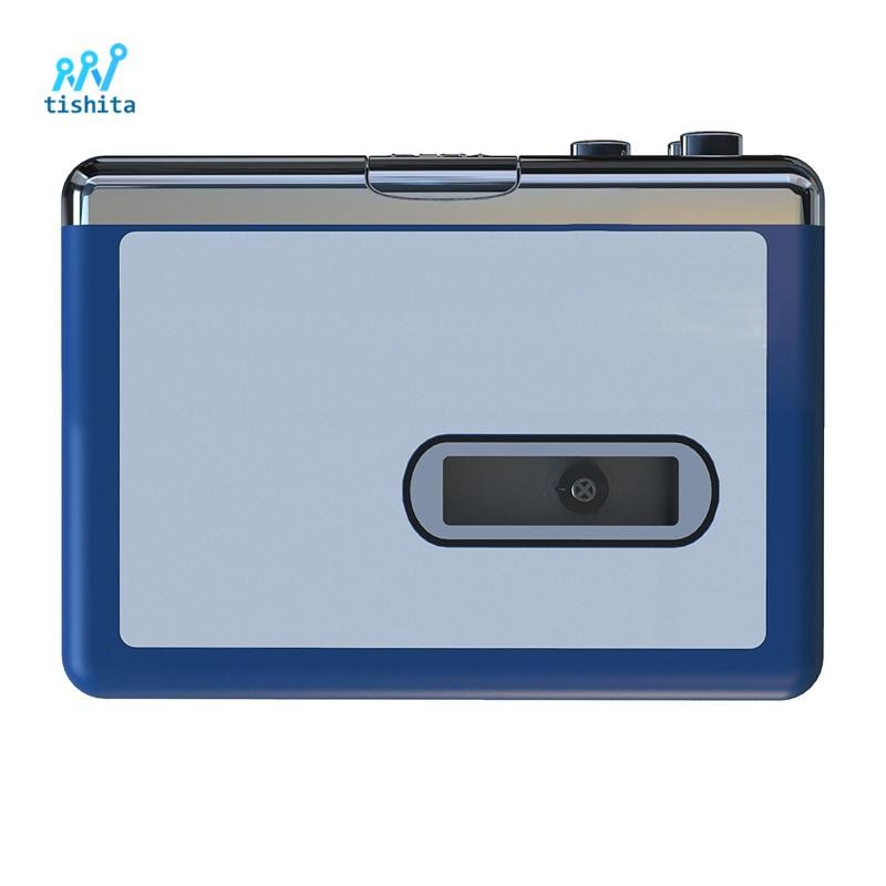Tishita 4.2 Cassette Player Tape Player 3.5mm Jack cắm tai nghe đầu ra cho tai nghe / loa Chuyển cá 