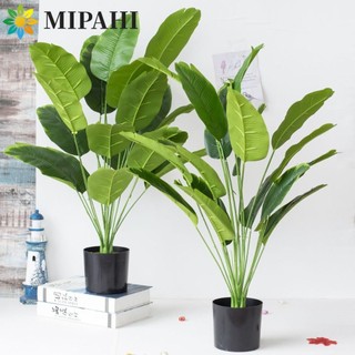 Mipahi Cây chuối giả Trang trí đám cưới Cây xanh nhiệt đới lớn Lòng bàn tay nhân tạo