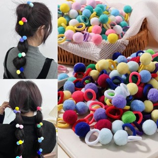 20 Chiếc Trẻ Em Co Giãn Tóc Bé Gái Sang Trọng Bóng Dây Cao Su Cho Trẻ Em Kẹo Scrunchie Dây Buộc Tóc Kẹp Phụ Kiện Tóc Cho Bé