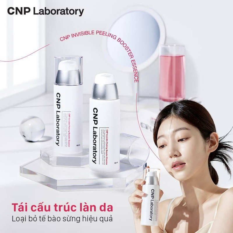 Gel Tẩy Tế Bào Chết Thế Hệ Mới CNP Laboratory Invisible Peeling Booster Chứa PHA Giúp Cải Thiện Da Hàn Quốc 100ml
