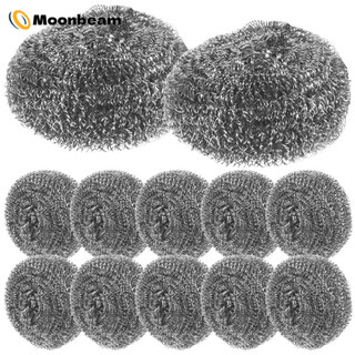 [Trang chủ] Quả bóng cọ rửa bằng thép không gỉ 4cm Thiết kế xoắn ốc không gỉ | Máy chà sàn nhà bếp hạng nặng cho nồi / chảo cháy | Dụng cụ vệ sinh chống rơi & an toàn bằng tay 1 / 4 / 6 gói