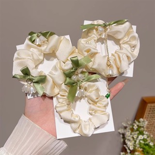 Fairy Lily of The Valley Flower Hair Rope Dây buộc tóc Dây cao su Đầu dây Scrunchies