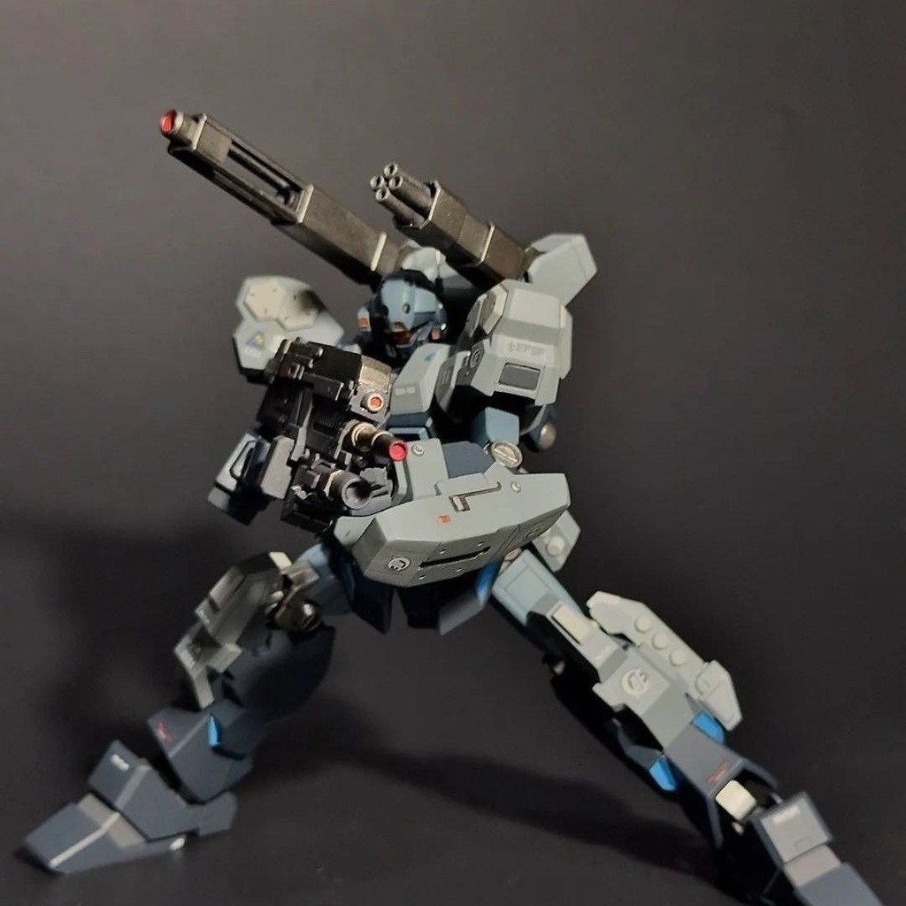 Mô hình nổ HG Jesta Cannon có giá đỡ nhãn dán nước 1 / 144 GUNDAM Mô hình lắp ráp Mecha Toy GUNDAM