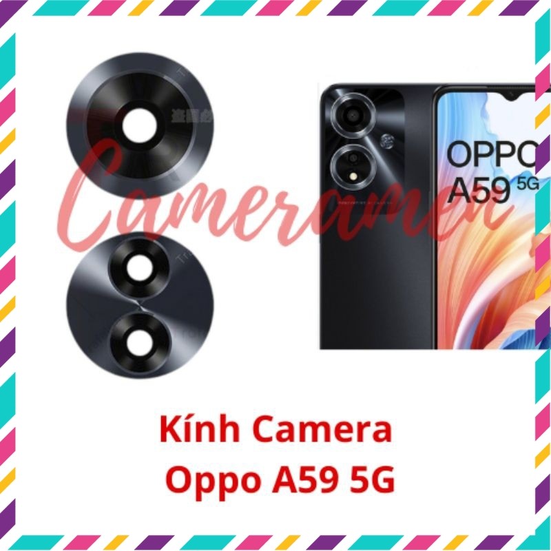 Kính Camera Oppo A59 5G ( Hàng Có Sẵn )
