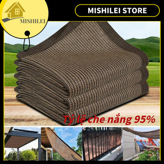 MISHILEI-Lưới Che Nắng cho Ban Công và Cửa Sổ, Bảo Vệ Cây Trồng Khỏi Côn Trùng, Chống Tia UV 98% với Vật Liệu Chắc Chắn