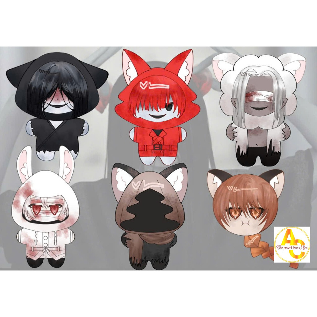 Móc khoá mr. crawling siêu cute hàng theo thứ tự - ac gift shop có theo yêu cầu