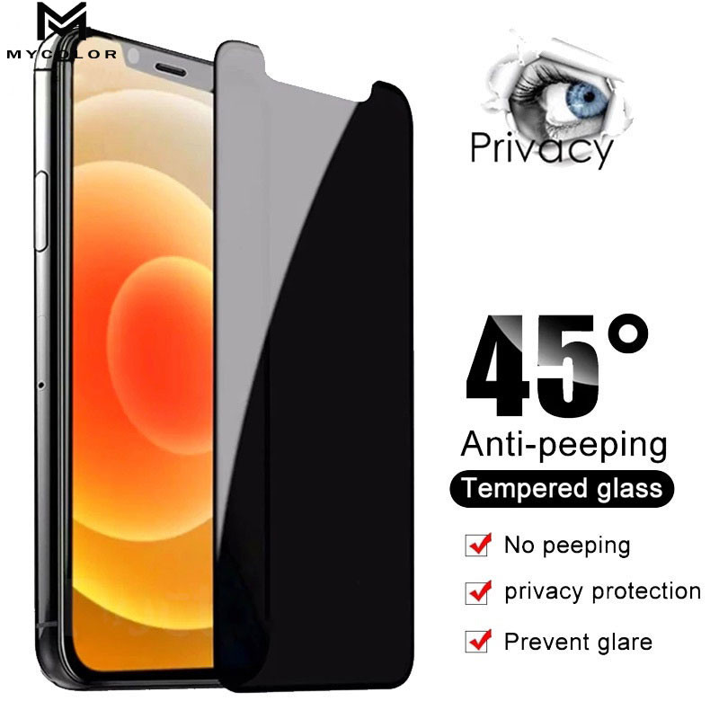 Phim kính cường lực bảo mật chống gián điệp cho iPhone iP 17 Air 16E 16 15 14 13 12 11 Pro X Xs Max 