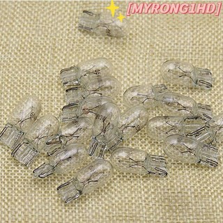 Myrong1hd 10 chiếc Phụ kiện xe đạp điện, Bóng đèn xe máy màu trắng / đỏ thủy tinh, Bóng đèn dụng cụ lái 12v 48v chất lượng cao Phụ tùng xe đạp điện
