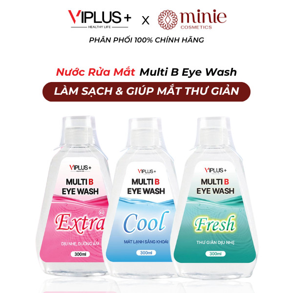 Nước rửa mắt VIPLUS+ Multi B Eye Wash
