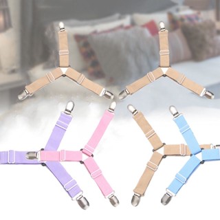 Bộ 4 kẹp ga giường drap chống xê dịch - Kẹp căng ra giường Dumi Shop