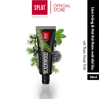  Kem Đánh Răng SPLAT Blackwood Special series Chiết Xuất Quả Bách Xù Giúp Thơm Miệng Và Làm Trắng Răng An Toàn 20ml 