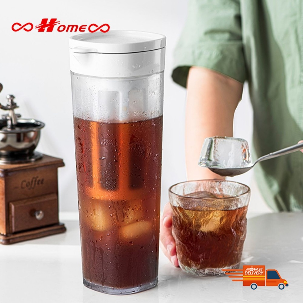 Bình pha cafe COLD BREW (cà phê ủ lạnh) nhựa nguyên sinh ABS 1.1L cold brew bottle