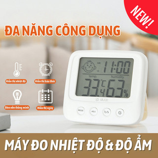 Nhiệt Kế SG. DECOR Thiết Kế Tinh Tế Đo Độ Ẩm Nhiệt Độ Đồng Hồ Và Tâm Trạng Thẩm Mỹ Cao