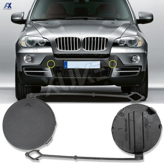 Cặp Trước Kéo Móc Dành Cho Xe BMW X5 E70 07-10 Kéo Nắp Unprimed Trailer 51117159589 51117159590 Phụ kiện ô tô