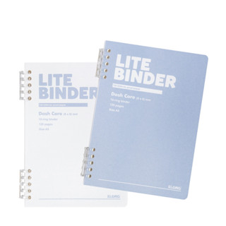  Sổ Còng Nhựa Hai Đầu A5 KLONG 120 Trang Caro Giấy 100gsm MS 804 Bìa PP Bền Đẹp Dễ Ghi Chép 