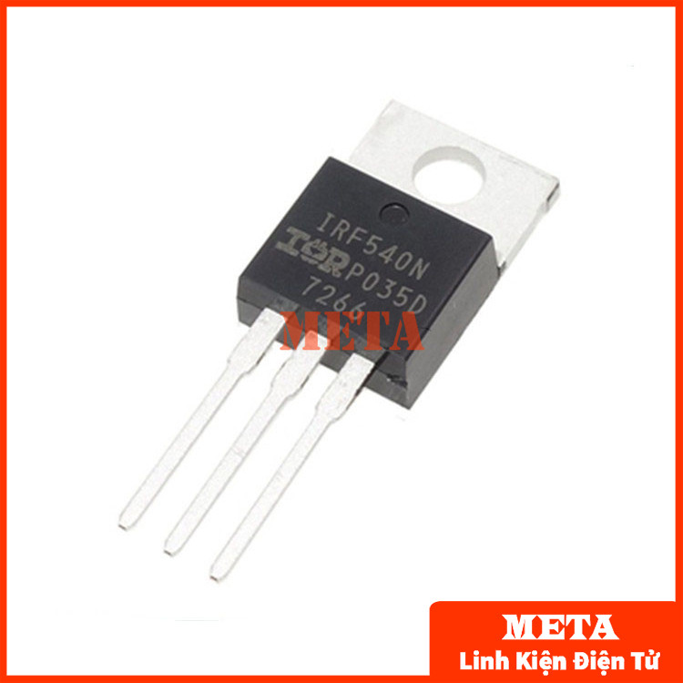 Mosfet Kênh N IRF540 IRF540N 33A/100VDC TO-220