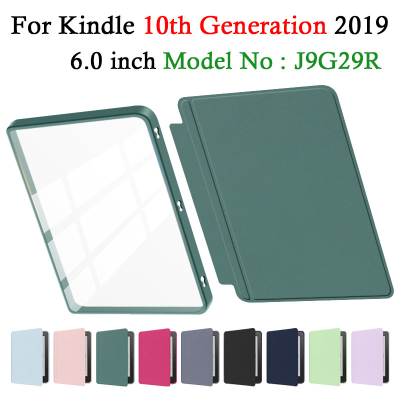 Dành Cho Kindle 10th Gen 2019 J9G29R 6.0 inch 2 Trong 1 E-Reader Ốp Lưng Snap-on Acrylic Chống Sốc
