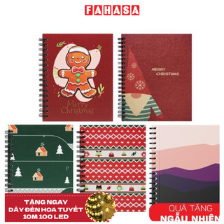  Quà Tặng Noel Sổ A6 - Bill 500k>700k  Ngẫu Nhiên  