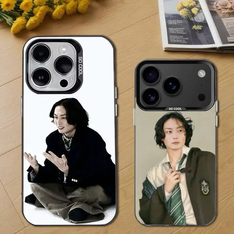 Ốp Điện Thoại Roh Jae Won Cho iPhone 17,16,15,14,13,12,11, Pro, Max, Plus, E, Air, Mini Black Tpu Co